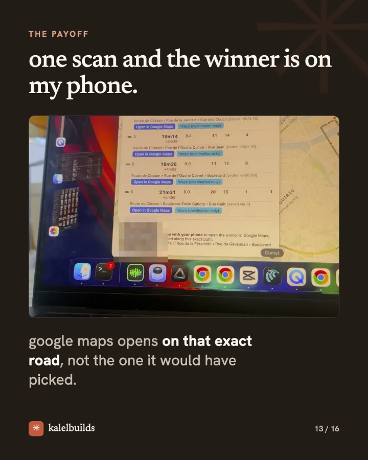 Un scan de QR code et le gagnant s'ouvre sur le téléphone